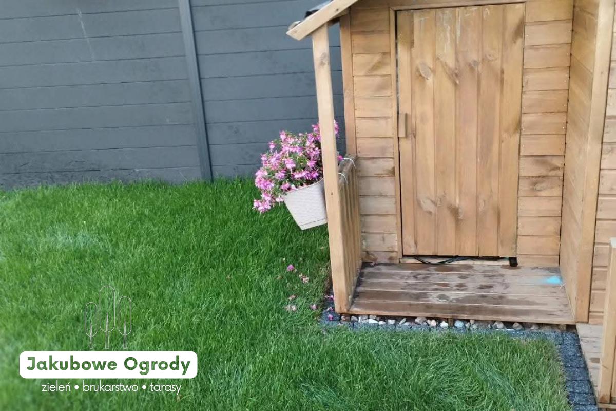 Zielona oaza z miejscem na relaks i rekreację